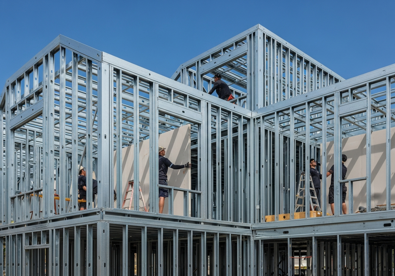Estrutura Steel Frame